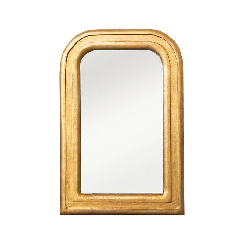 23-3/4"L x 35-1/2"H Mango Wood Framed Wall Mirror