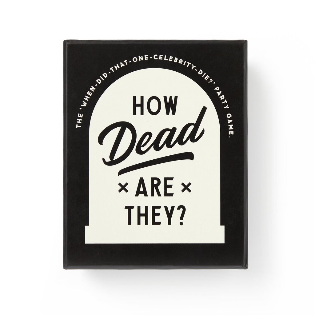 CHRONICLE BOOKS Brass Monkey How Dead Are They? Social Game