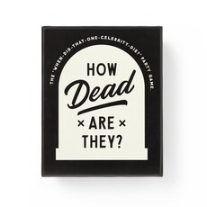 CHRONICLE BOOKS Brass Monkey How Dead Are They? Social Game