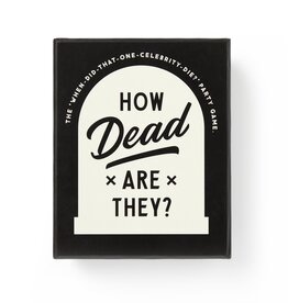 CHRONICLE BOOKS Brass Monkey How Dead Are They? Social Game