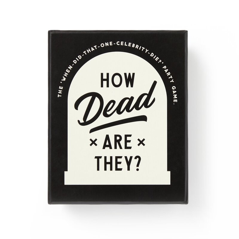 CHRONICLE BOOKS Brass Monkey How Dead Are They? Social Game