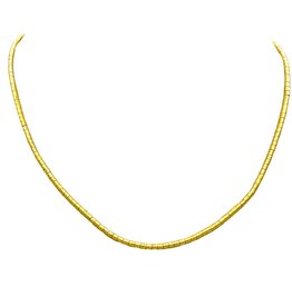 Marcia Moran Thalia Short Gold Beaded Necklace