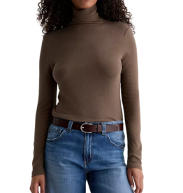 AG CHELS TURTLENECK HEATHER GREY