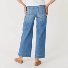 CAMILLE EXPOSED BUTTON WIDE LE BLUE STORY