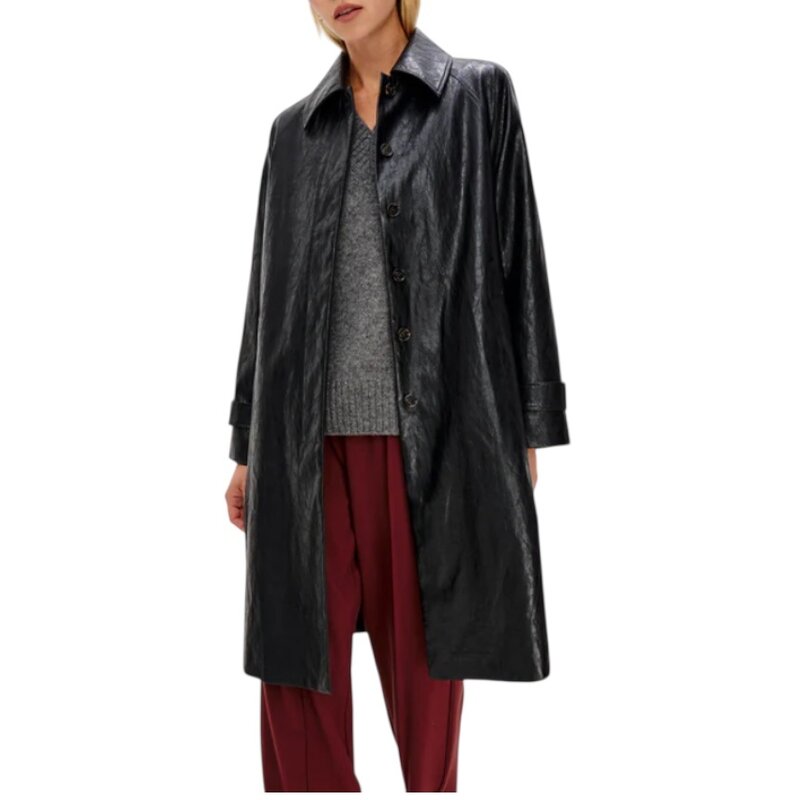 Rails HILLS JACKET FAUX LEATHER BLACK