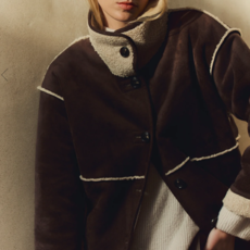 Velvet SHONA SHERPA REVERSIBLE JACKET ESPRESSO