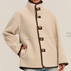 Velvet SHONA SHERPA REVERSIBLE JACKET ESPRESSO