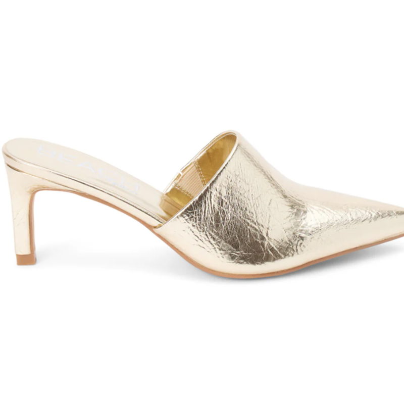 GARRET HEELED MULE GOLD AS SIZED