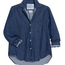 Frank & Eileen EILEEN Relaxed Button-Up Shirt Vintage Dark Wash