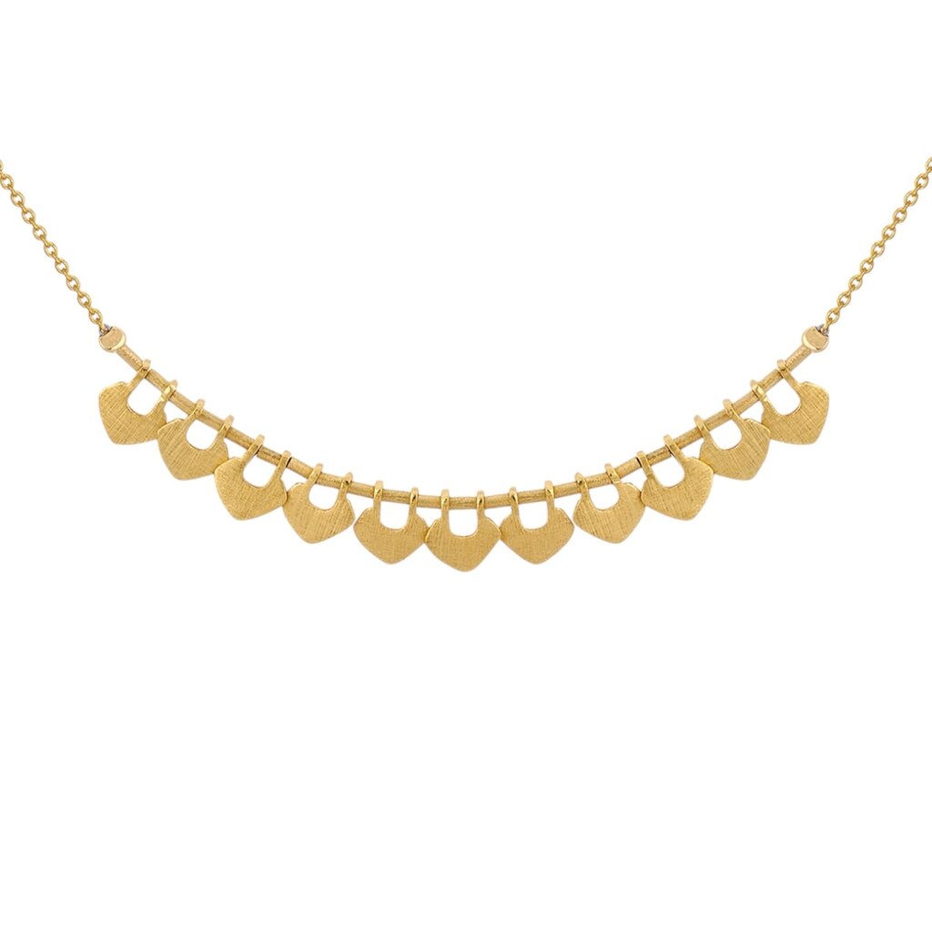 Temple Of The Sun Delli Necklace Gold Vermeil - GOLD VERMEIL