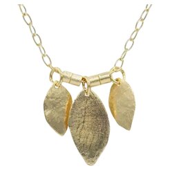 Marcia Moran MAY DELICATE LEAVES NECKLACE