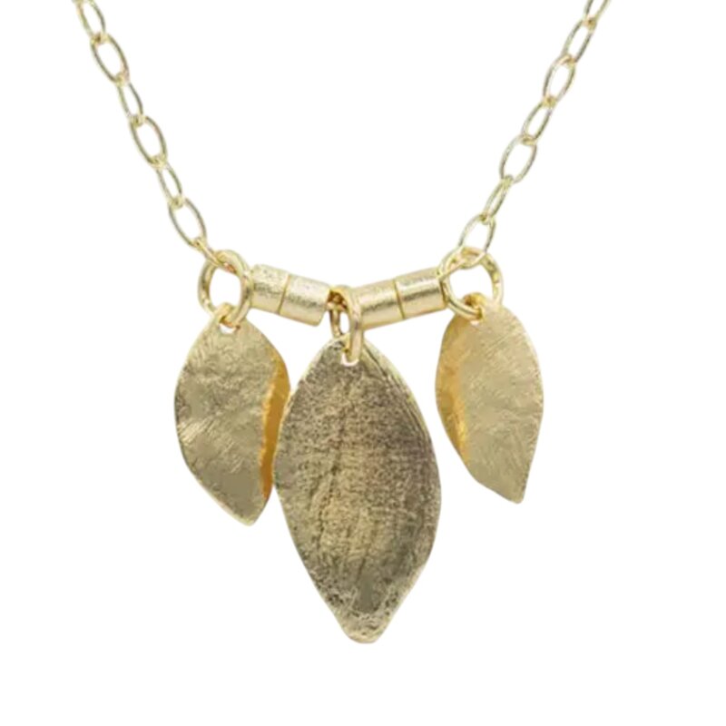 Marcia Moran MAY DELICATE LEAVES NECKLACE
