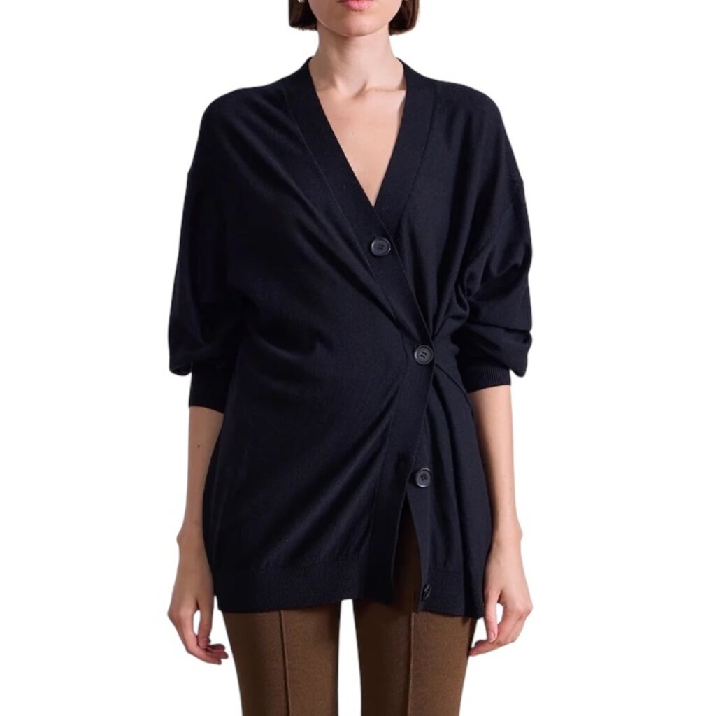 APIECE APART MEDINA CARDIGAN BLACK