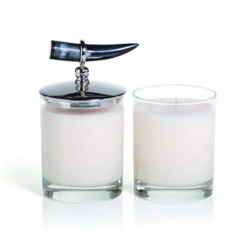 Cote d Ivoire Scented Candle with Horn Lid - Tonka