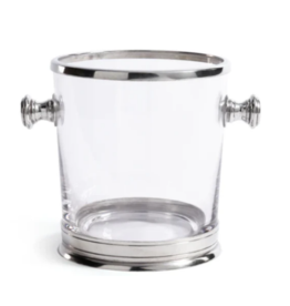 St. Anton Pewter & Glass Ice Bucket