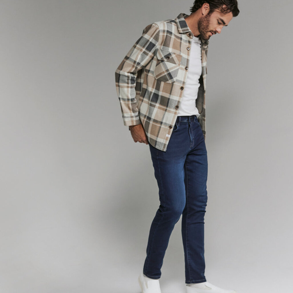 7DIAMONDS CRAFTSMAN TWILL SHACKET WALNUT