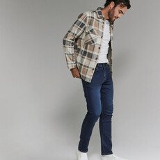 7DIAMONDS CRAFTSMAN TWILL SHACKET WALNUT