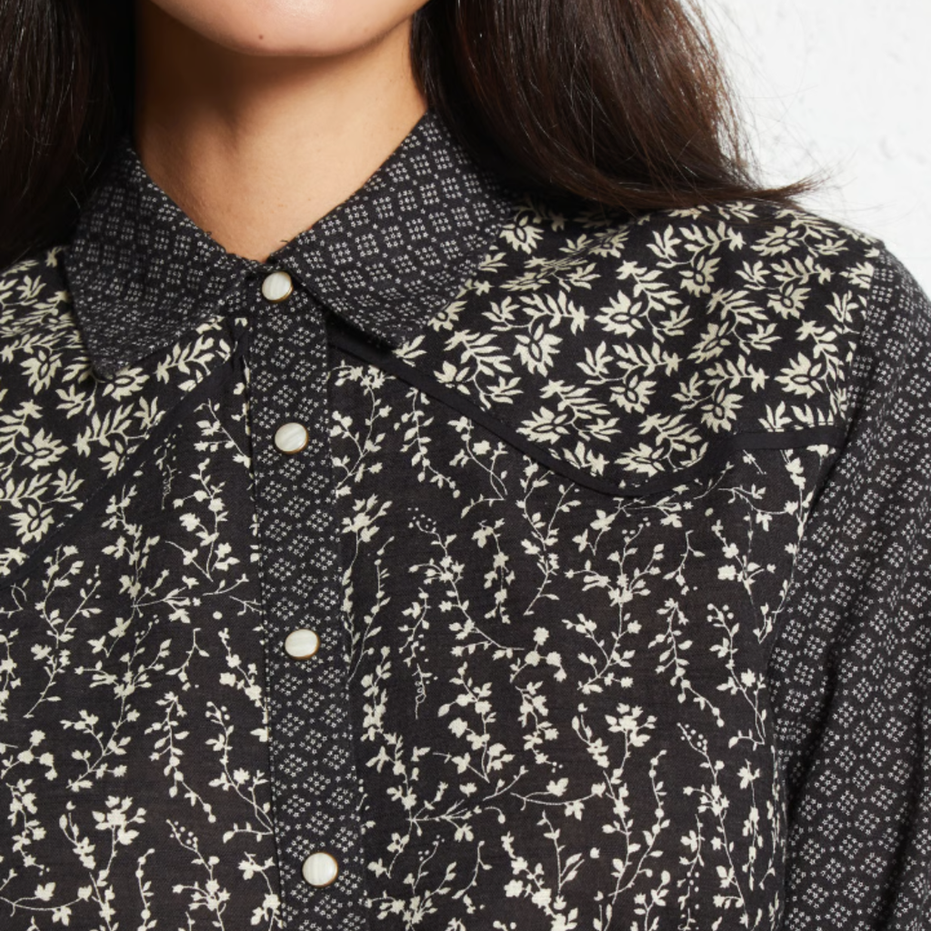MAISON HOTEL BLOUSE PAYES GERTRUDIS BLACK SHEEP