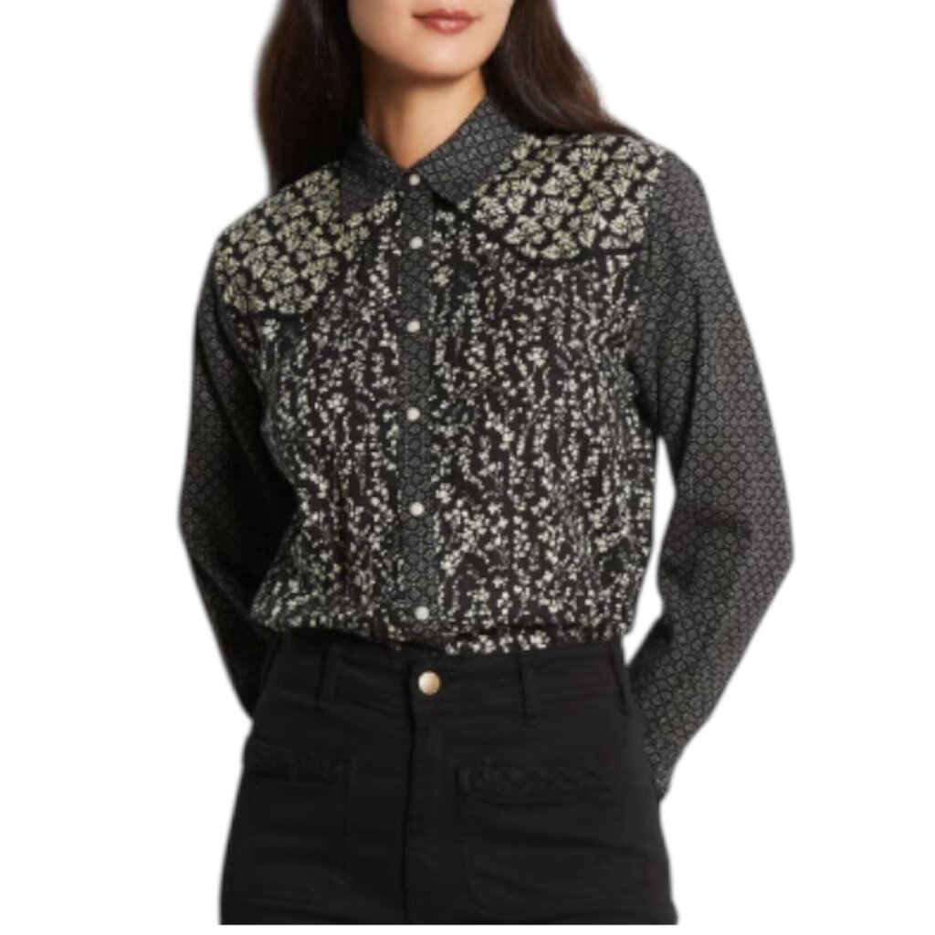 MAISON HOTEL BLOUSE PAYES GERTRUDIS BLACK SHEEP