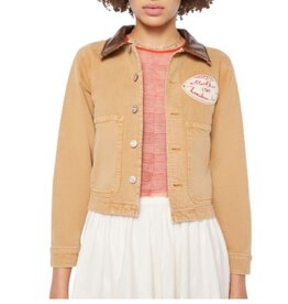 Mother THE WORKWEAR SHORTY DEVIL DOESNT CARE WHOLE WHEAT