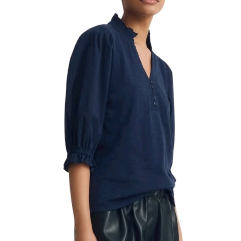 Melissa Nepton DORIS TOP DEEP NAVY