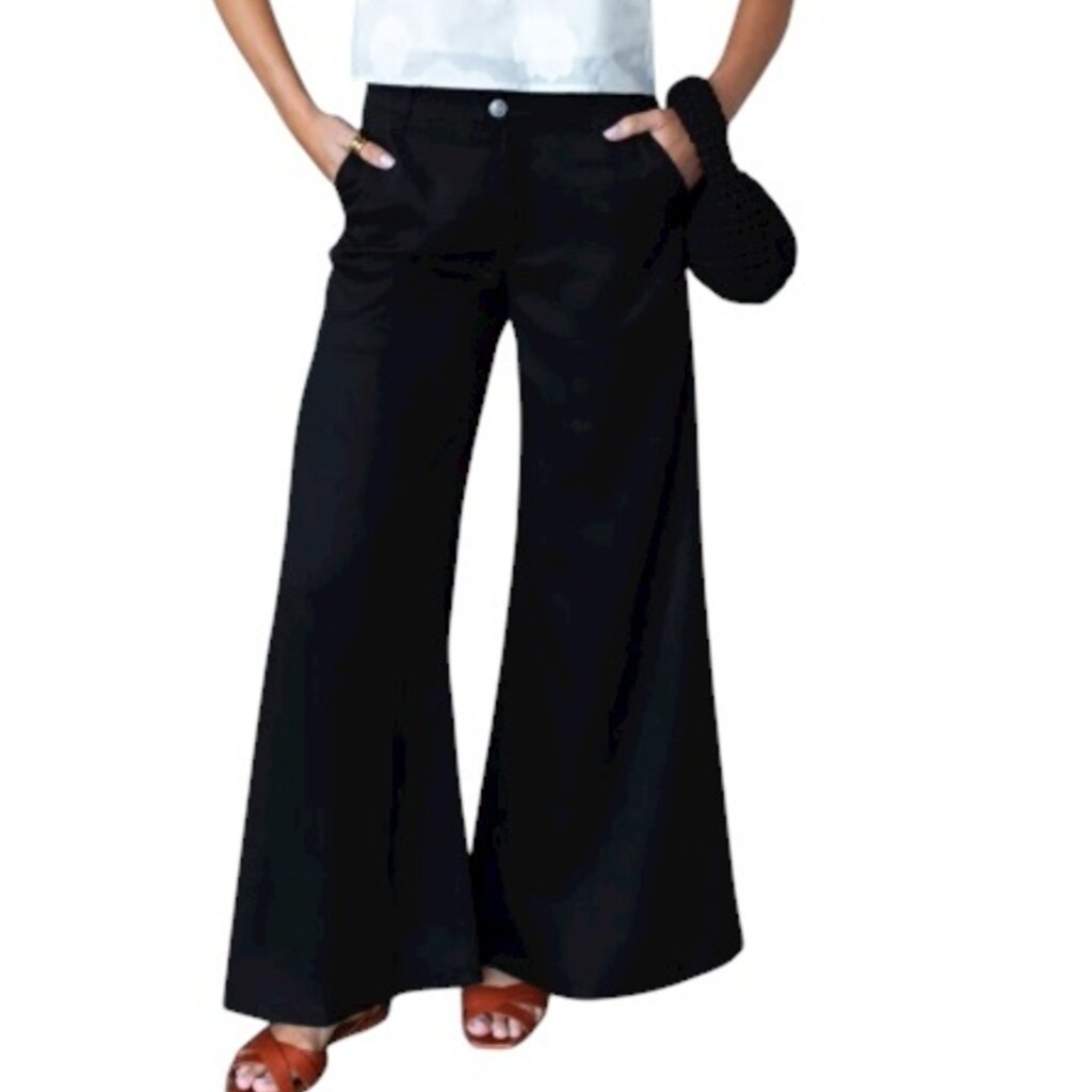 Emerson Fry TULIP TROUSER BLACK TENCEL