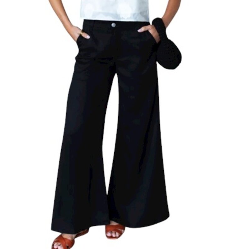 Emerson Fry TULIP TROUSER BLACK TENCEL