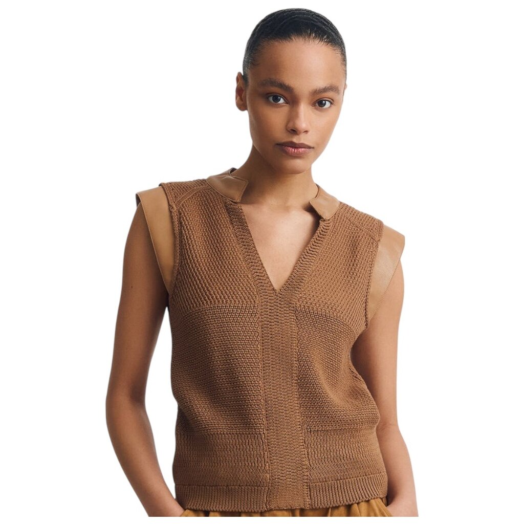 Melissa Nepton JUNO TOP AMBER