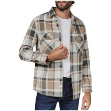 7DIAMONDS CRAFTSMAN TWILL SHACKET WALNUT