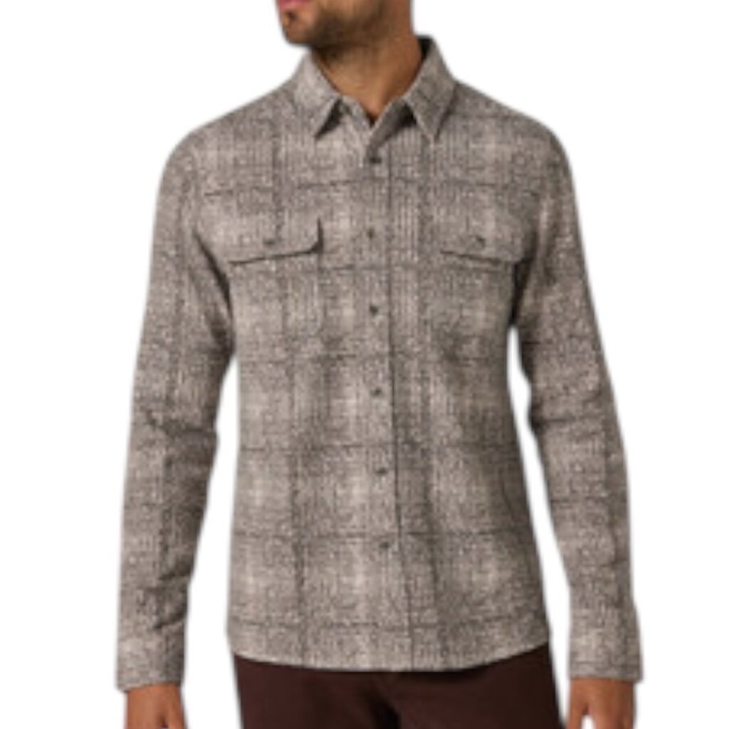7DIAMONDS GENERATION LONG SLEEVE SHIRT GREY PLAID