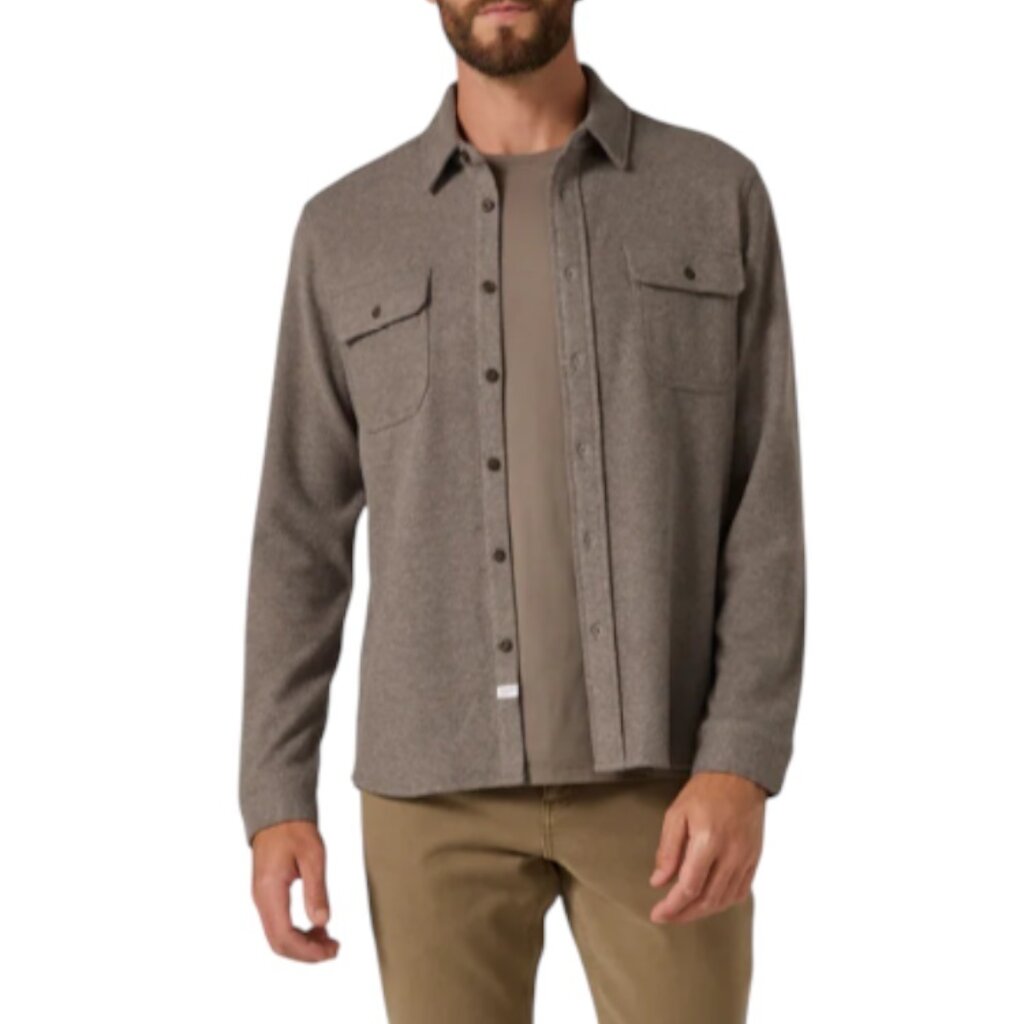 7DIAMONDS GENERATION LONG SLEEVE SHIRT SEPIA GREY