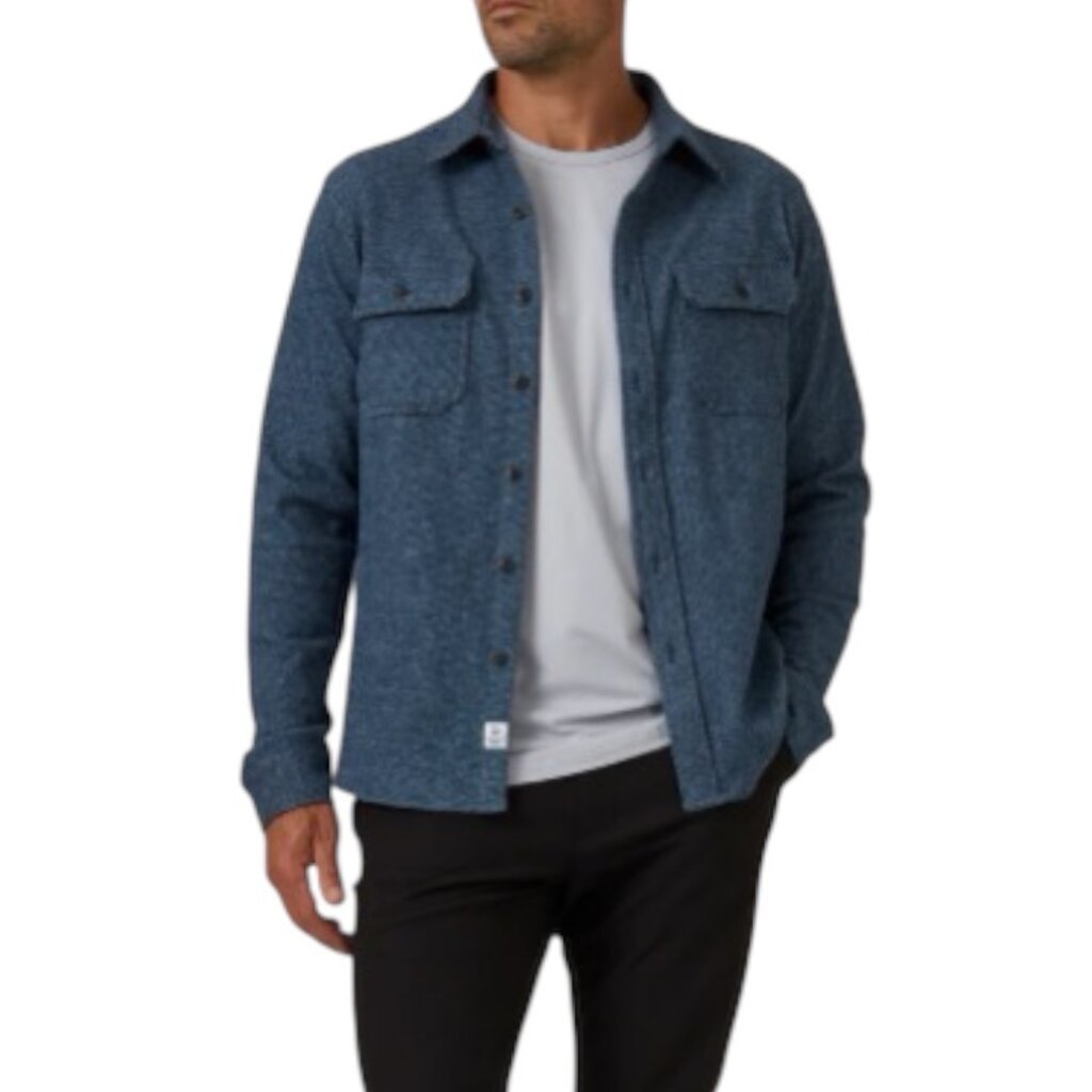 7DIAMONDS GENERATION LONG SLEEVE SHIRT NAVY