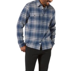7DIAMONDS GENERATION LONG SLEEVE SHIRT BLUE PLAID