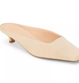 CLASSY HEELED MULE CREAM