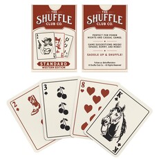 SHUFFLE CLUB CO Western Playing Cards – Vintage Cowboy-Inspired Deck