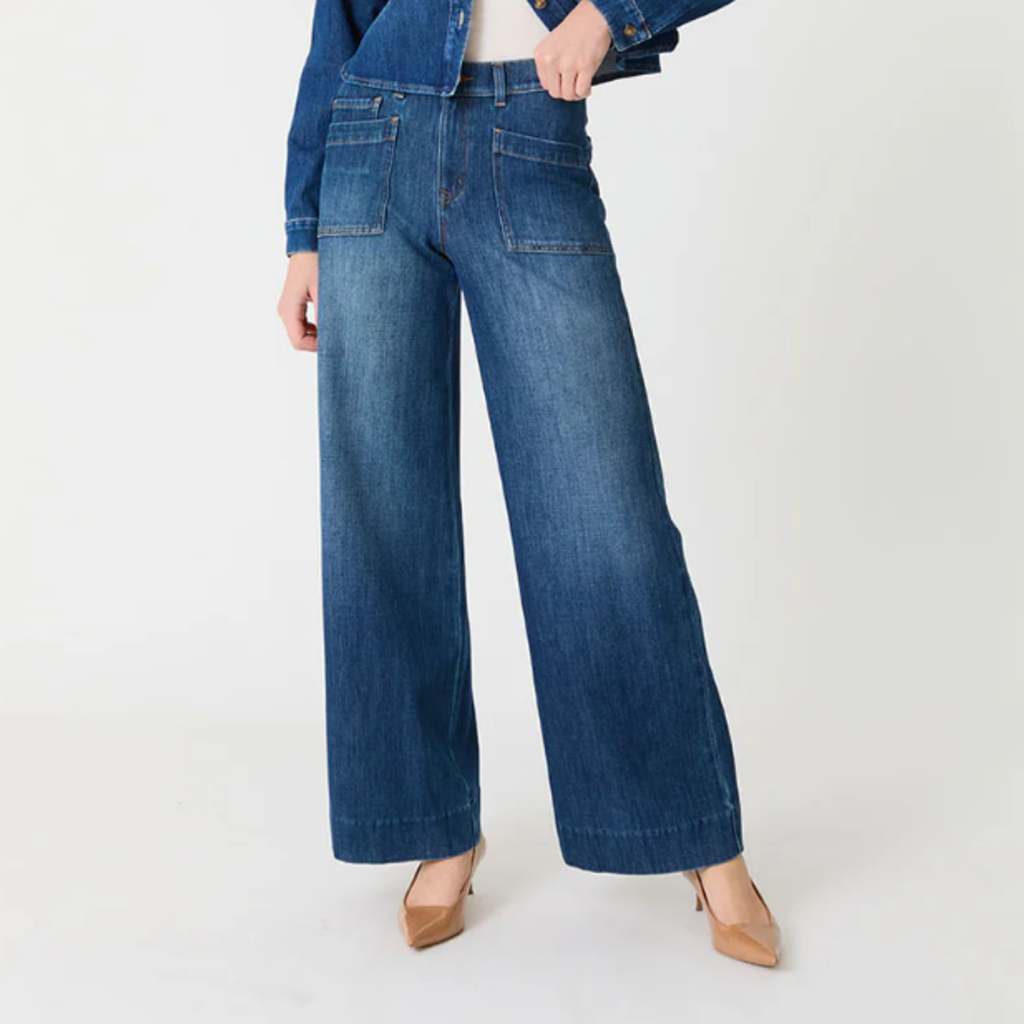 MAEVE DENIM PANT POOL BLUE