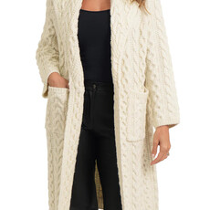 TREVOR CARDIGAN IVORY