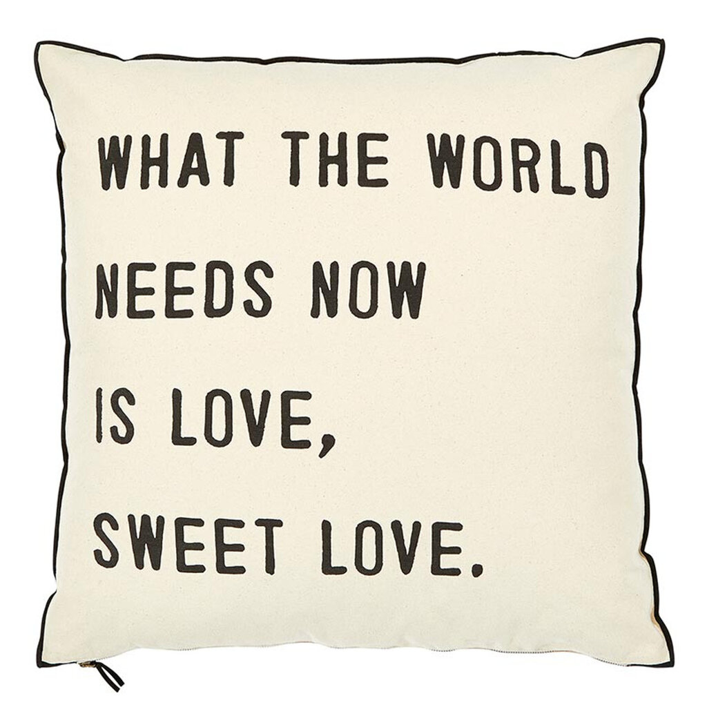 Santa Barbara Design Studio 26" X 26" Pillow Sweet Love