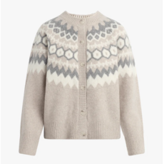 FAVORITE DAUGHTER THE SNOWED IN CARDIGAN SHORTBREAD