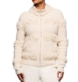 Gold Label Placed Fringe Jacket Chamois