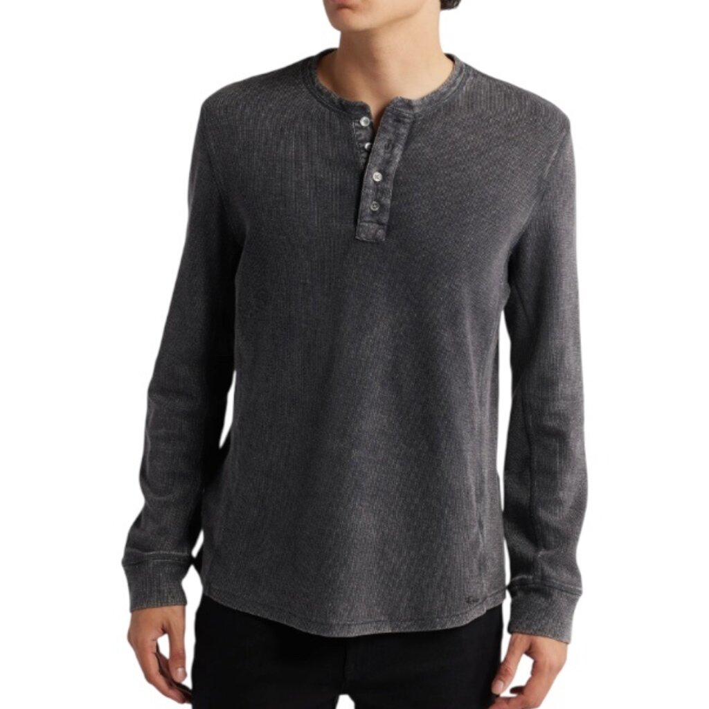 RAILS FOR HIM SOTO HENLEY WASHED BLACK