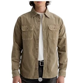 AG FOR HIM CURTIS WORK SHIRT SULFUR INDUSTRIAL TAUPE