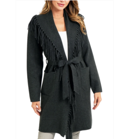 CAROLINE COAT CHARCOAL