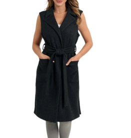 BRIE VEST BLACK