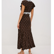 Rails MATTIA DRESS COCOA POLKA DOTS