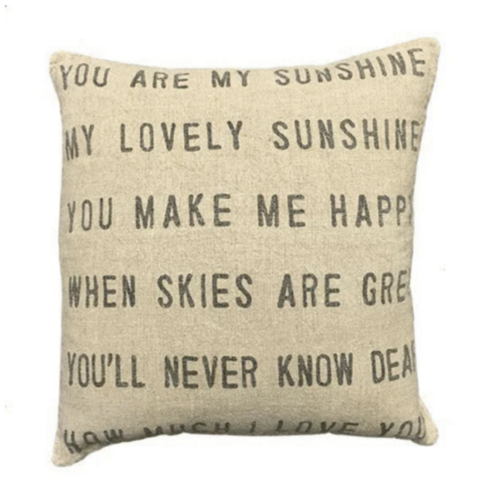 Sugarboo Pillow Collection - You Are My Sunshine