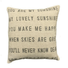 Sugarboo Pillow Collection - You Are My Sunshine