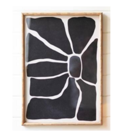 ABSTRACT PRINTS UNDER GLASS