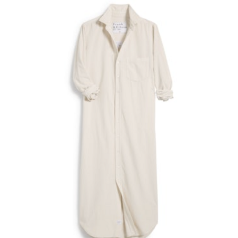 Frank & Eileen RORY VINTAGE WHITE CORDUROY