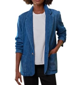 Frank & Eileen Bond Oversized Blazer Washed Blue